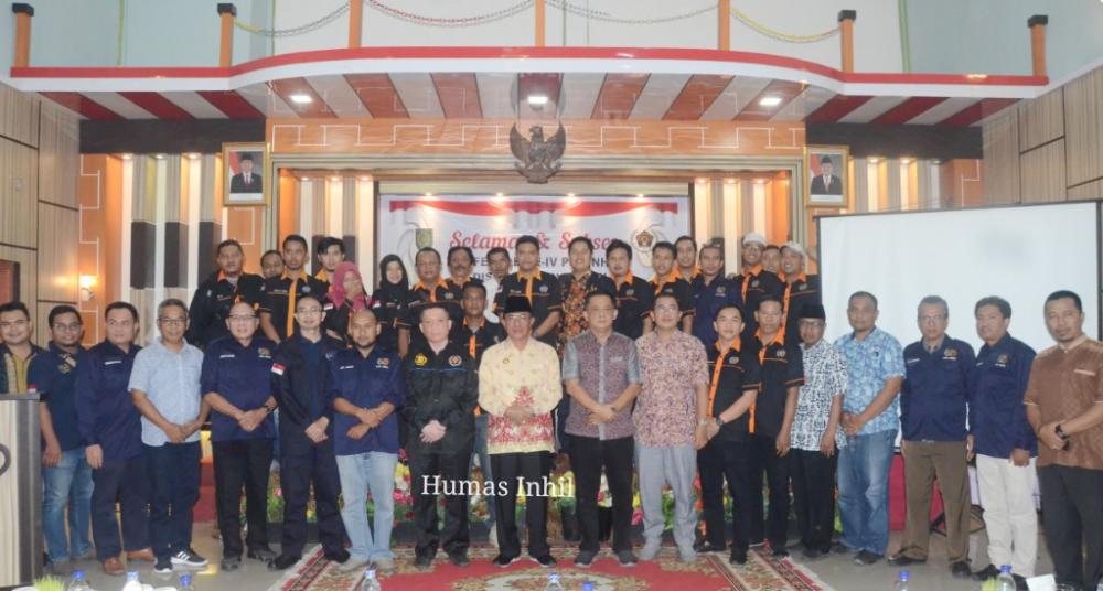 Bupati HM.Wardan Hadiri Konferca PWI Inhil " Media tidak hanya berikan Keritikan tapi didalamnya ada Solusi"