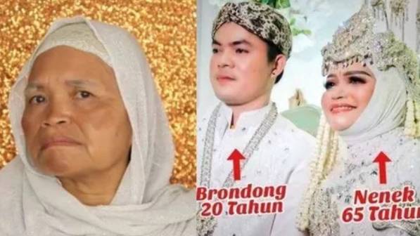 Viral Nenek Usia 65 Tahun Menikahi Berondong Usia 20 Tahun