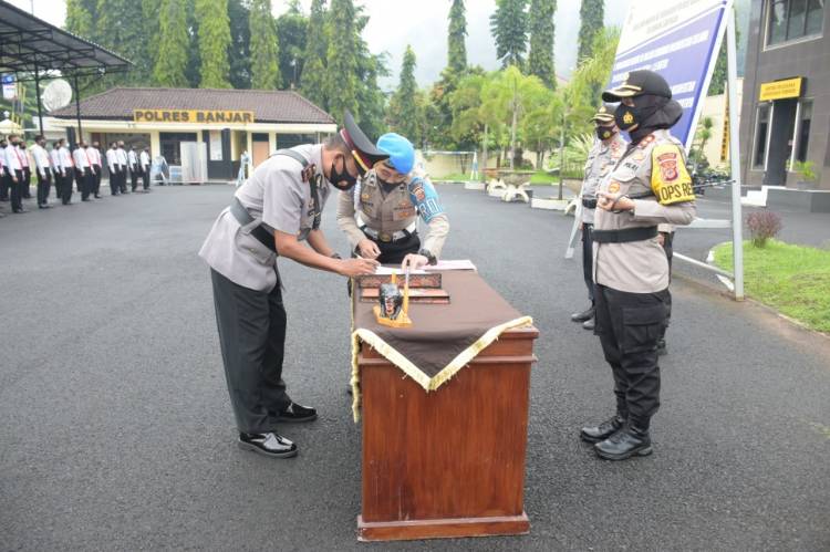 4 Tahun Berdinas Sebagai Wakapolres Banjar, Kompol Ade Najmulloh Pindah Tugas