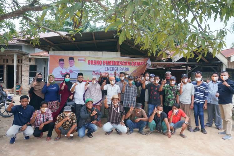 Kampanye Dialogis Pertemuan Terbatas, Paslon Camar Sampaikan Misi Good Governance