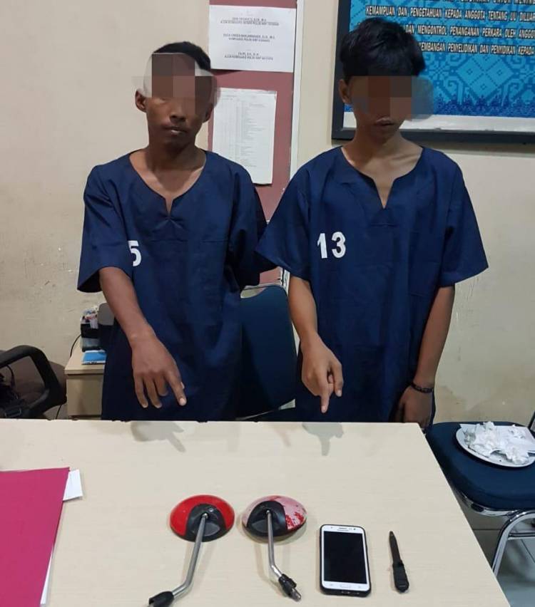 Satreskrim Polres Kampar Ringkus 2 Pelaku Curanmor dan Sita 2 Motor Diduga dari Hasil Kejahatan