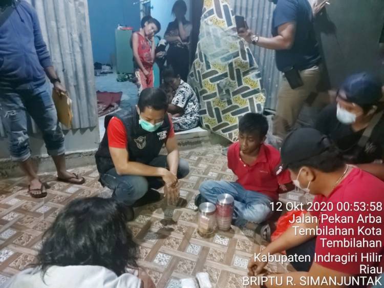Dikendalikan Napi Lapas Tembilahan, Hampir 1 Kg Sabu Berhasil Diamankan Polres Inhil