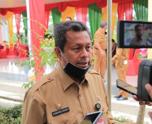 Pjs Bupati Rohul Ajak Pemuda jadi Agen Pelaksana Prokes Covid-19