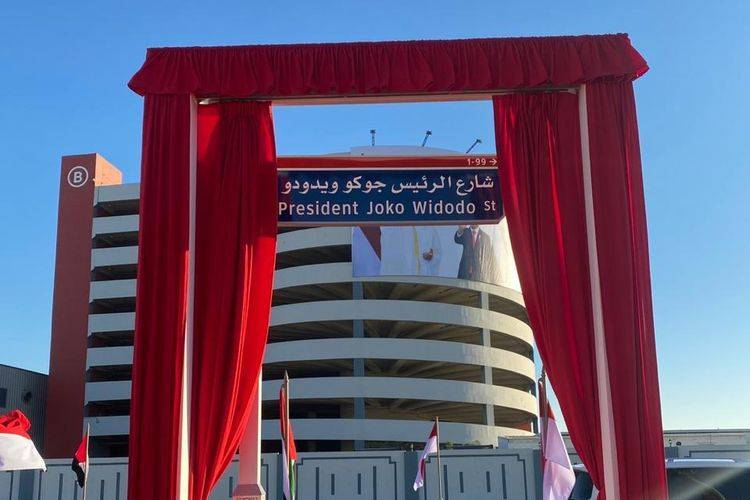 Nama Presiden Jokowi Diabadikan Menjadi Nama Jalan di Arab