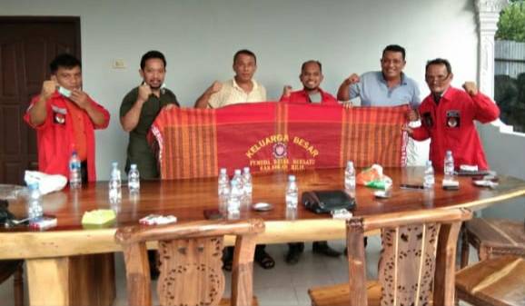 Bangun Relasi Kepemudaan Ditengah Kemajemukan Negeri Seribu Kubah, DPC PBB Rohil Silaturahmi Pada Ketua MPC PP Rohil