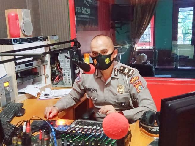 Operasi Zebra 2020, Kanit Lantas Ajak Masyarakat Turut Sukseskan Lewat Radio
