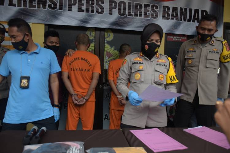 Predator anak Berhasil Diringkus Oleh Sat Reskrim Polres Banjar