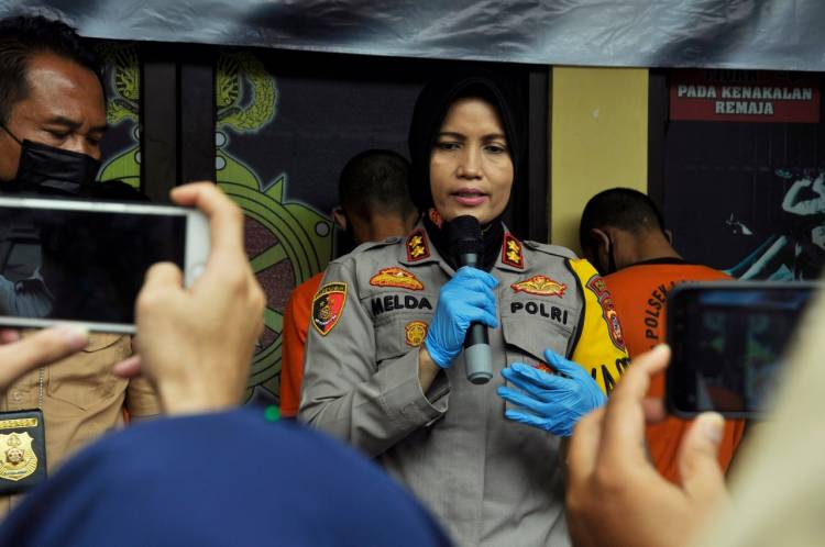 Empat pelaku spesialis pencurian sarang burung walet Berhasil Diringkus Oleh Sat Reskrim Polres Banjar