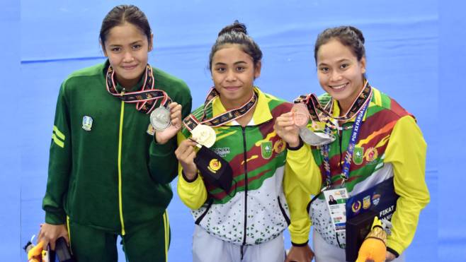 Kontingen Riau Juara Umum Cabor Anggar PON XX 2021 Papua