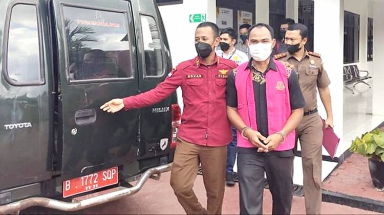 Oknum Kades di Inhu Jadi Tersangka dan Ditahan karena Tilap Dana Desa Rp 410 Juta