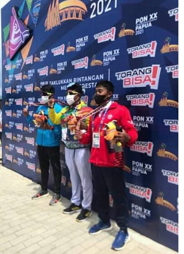 Perolehan Medali Sementara PON XX Papua,Riau Masuk 10 Besar