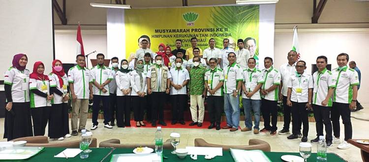 Bupati Inhil HM. Wardan Terpilih Menjadi Ketua DPD HKTI Provinsi Riau Periode 2021-2026