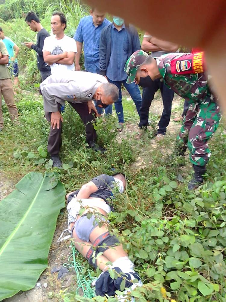 Geger, Warga Bangkinang Temukan Mayat Seorang Laki-laki, Diduga Korban Pembunuhan
