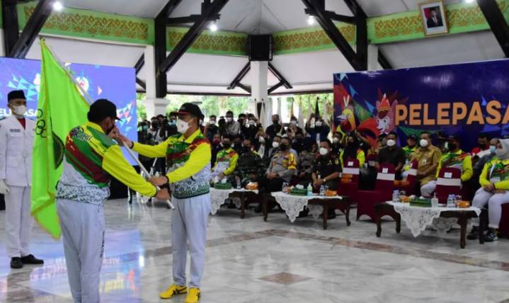 Riau Peringkat Ke 6 Klasemen Sementara Peraih Medali Pada PON XX Papua 