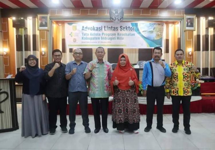 Pemkab Inhil Apresiasi Kegiatan Advokasi Lintas Sektor Tata Kelola Program Kesehatan