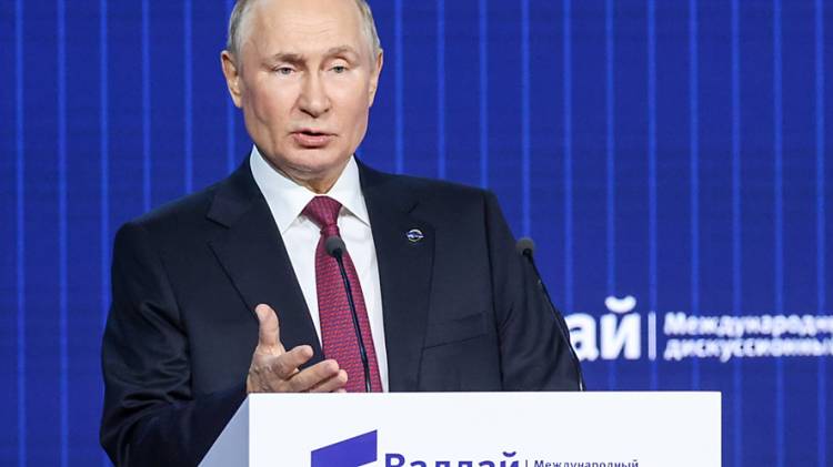 Putin Sebut Barat Coba Mengatur Umat Manusia dan Dekade ke Depan akan Jadi Paling Berbahaya