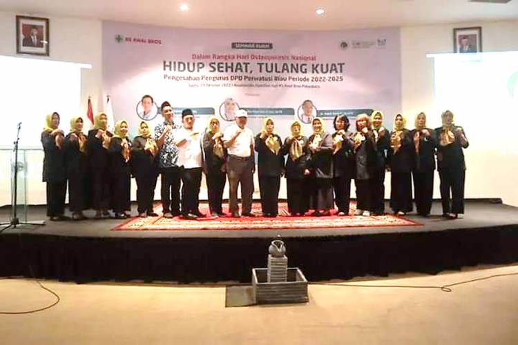 Ketua DPC Perwatusi Inhil Ikuti Seminar Awam Dalam Rangka Hari Osteoporosis Nasional