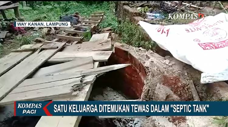 Gempar! Satu Keluarga Ditemukan Tewas di Dalam &lsquo;Septic Tank&rsquo;