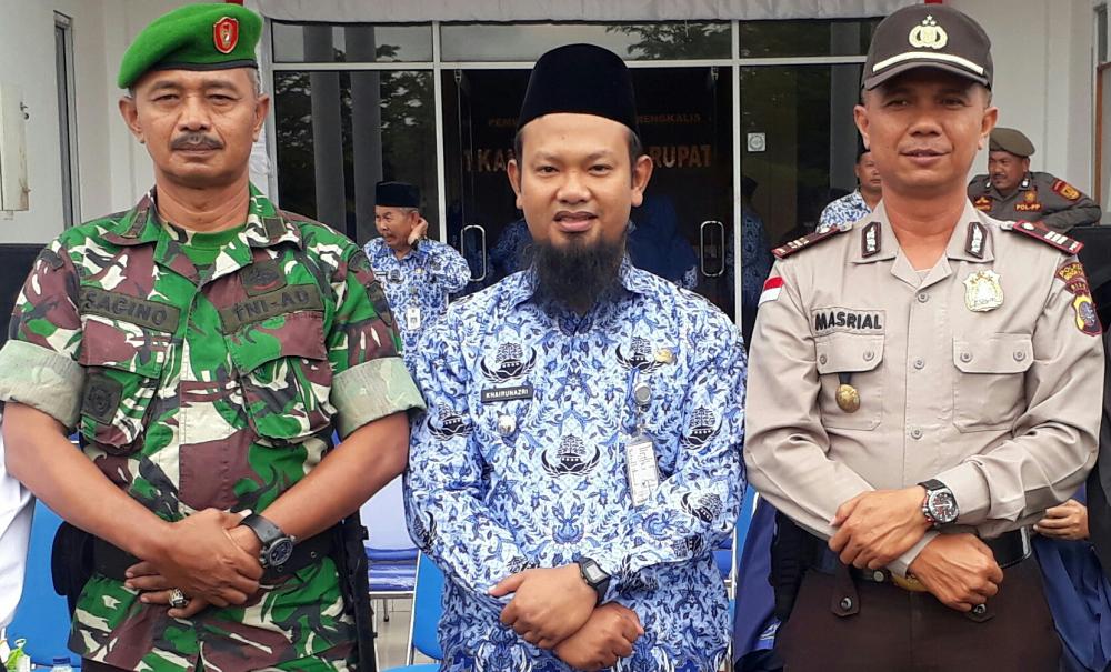 Pilkades Sukses, Camat Rupat  Ucapkan Selamat dan Terima Kasih Kepada Masyarakat