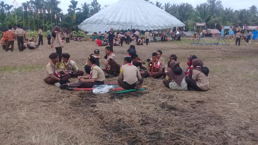 Perkemahan Terpadu Wilayah Utara Kwarcab Inhil