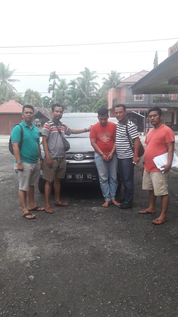 Polsek Siak Hulu Amankan Pelaku Penggelapan Mobil, Barang Bukti Ditemukan di Kota Padang