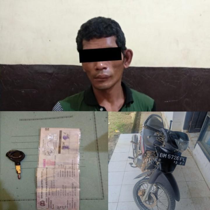 Polsek Bagan Sinembah Amankan Pelaku Curat di Rohil