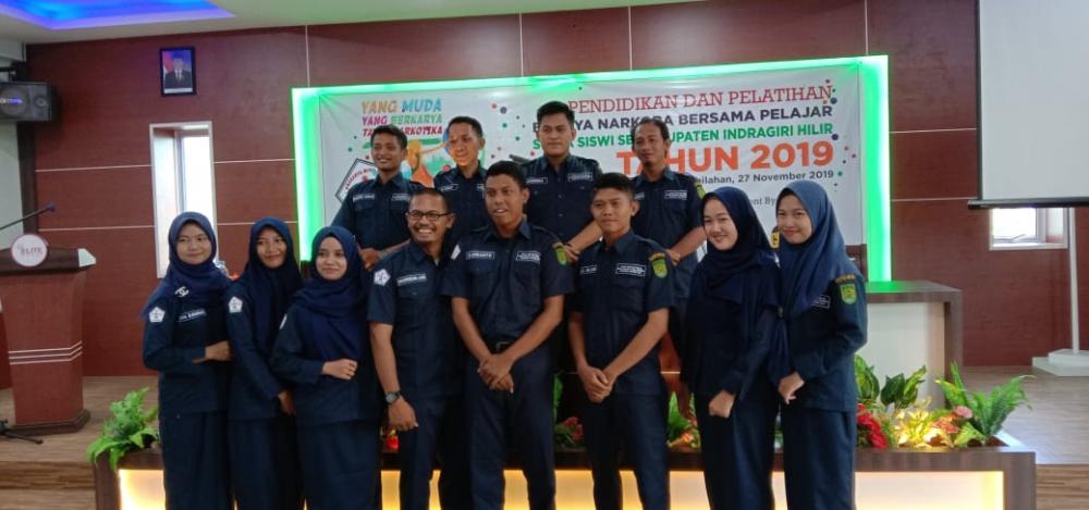 Purna Prakarya Muda Indonesia (PPMI) Kabupaten Indragiri Hilir memberikan pendidikan dan pelatihan tentang bahayanya Narkoba 