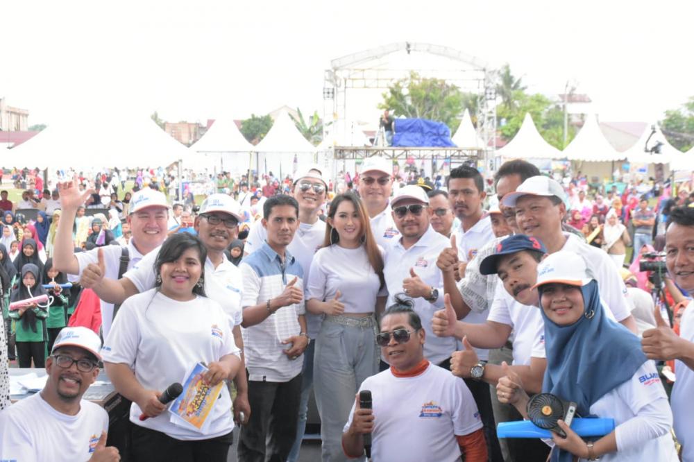 Lulu Chika dan Eko KDI Meriahkan Pesta Rakyat Undian Simpedes