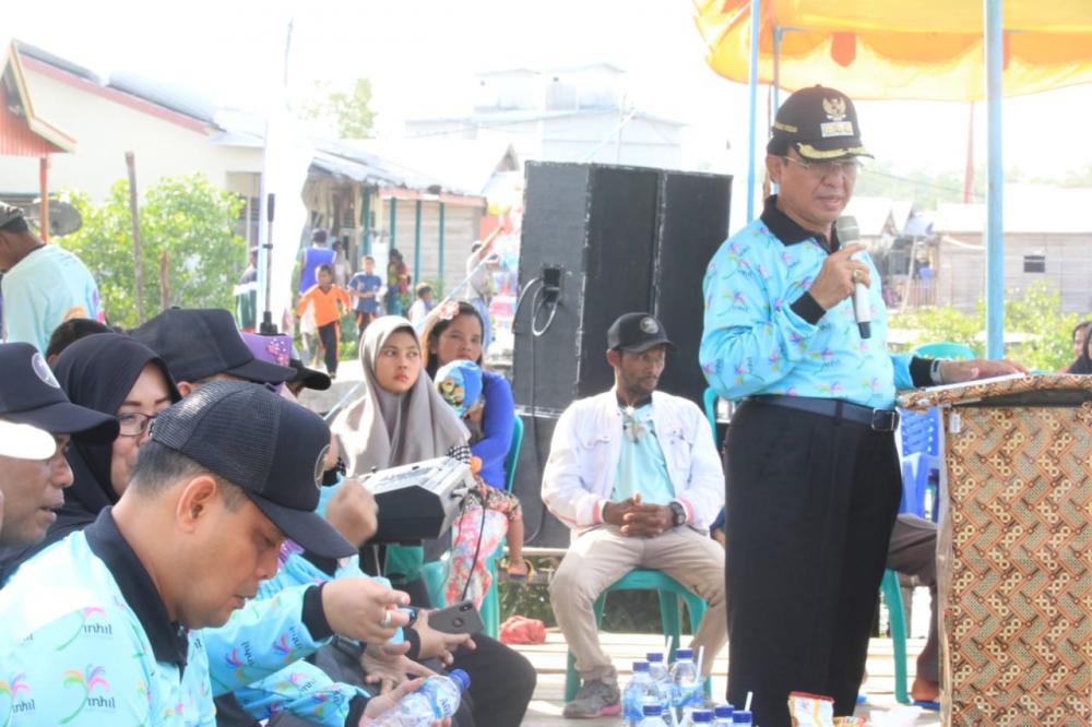 HM Wardan Membuka Secara Resmi Manongkah Tahun 2019 di Desa Tanjung Pasir