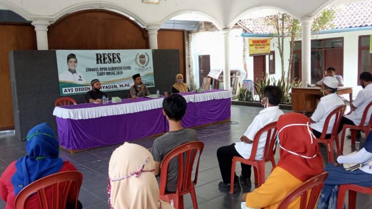 Anggota DPRD Ciamis Ayi Didin Nuryadin Gunakan Masa Reses untuk Menjaring Aspirasi Masyarakat