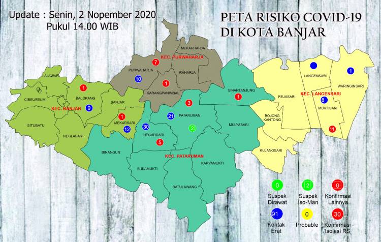 Seorang balita umur kurang dari satu tahun dinyatakan positif covid-19.