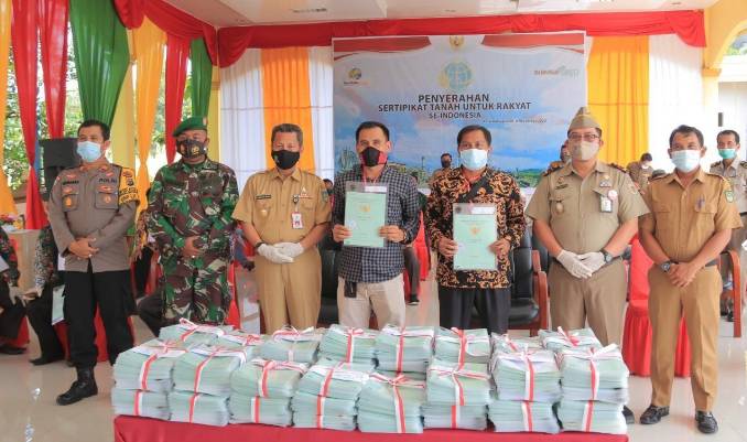 Pjs Bupati Rohul Apresiasi Kinerja Aparatur ATR BPN