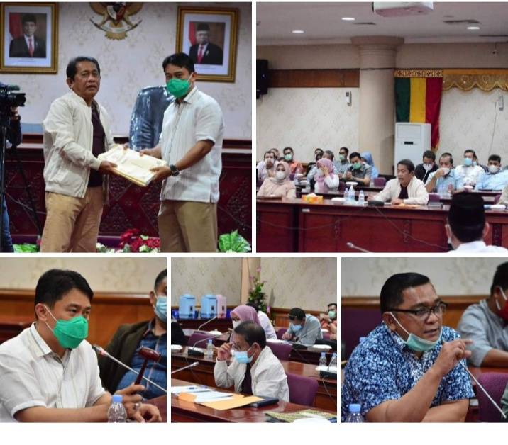 Banggar DPRD Riau Gelar Rapat Kerja Dengan TAPD Pemprov Hingga Larut Malam