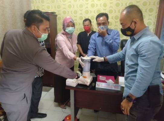 Resnarkoba Polres Kampar Kembali Musnahkan Barang Bukti Sabu Seberat 69 Gram
