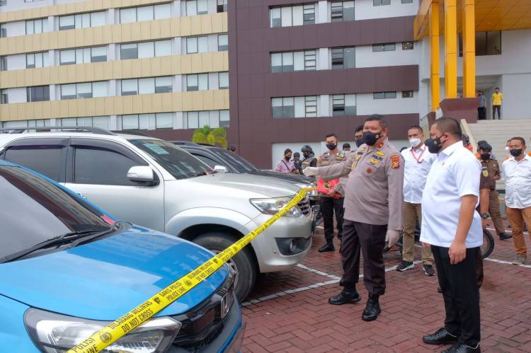 Temukan 7 Mobil dan 4 Motor Tanpa Dokumen, Masyarakat Merasa Pemilik Diminta Hubungi Polda Riau