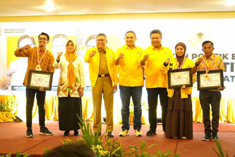 Dua Kader DPD Golkar Luwu Lulus Pendidikan Politik dan Kebijakan Publik Golkar Institute