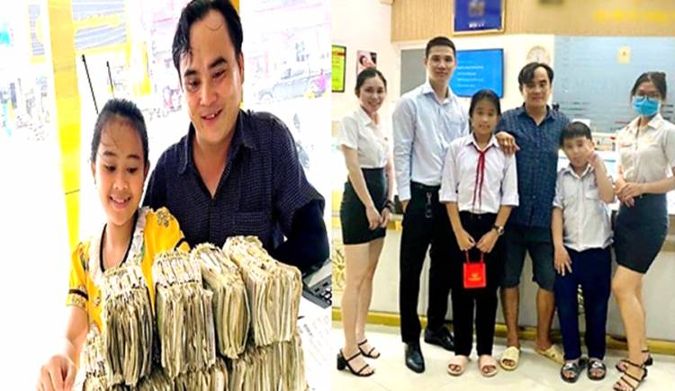 Viral, Kakak Adik Bongkar Tabungan Selama 3 Tahun Buat Beli Emas untuk Sang Ayah