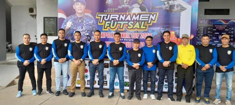 Peringati Hut Korps Polairud ke 73, Polres Inhil Buka Turnamen Futsal Tingkat SLTP Sederajat dan Umum