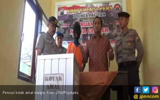 Tepergok, Pencuri Kotak Amal Nyaris Tewas Diamuk Massa