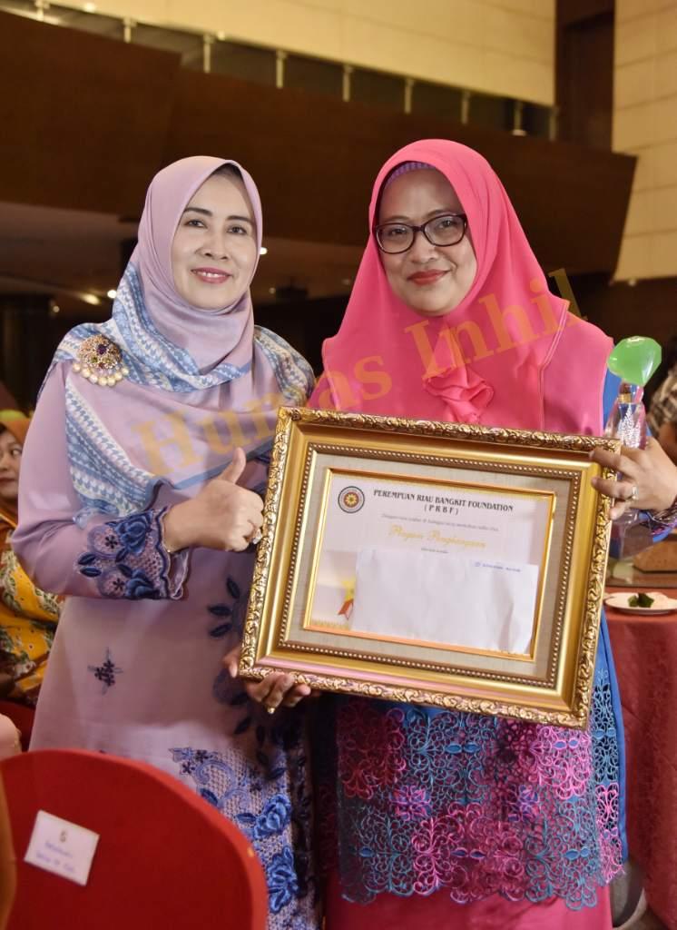 Ketua TP PKK Inhil Apresiasi Anugerah Baiduri ke-11 Sempena HUT ke-11 PRBF