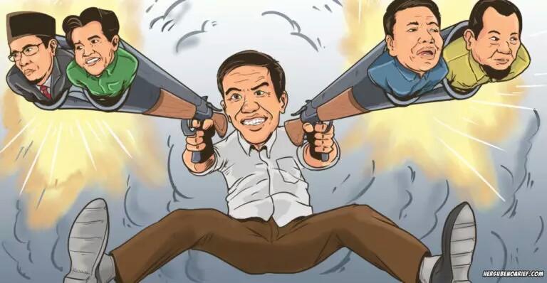 La Nyalla, Politik Belah Bambu Jokowi?