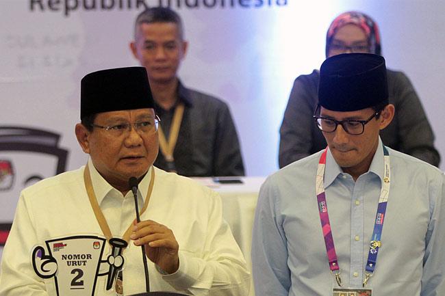 BPN prabowo-Sandi Membantah menggunakan cyber troops (pasukan siber)