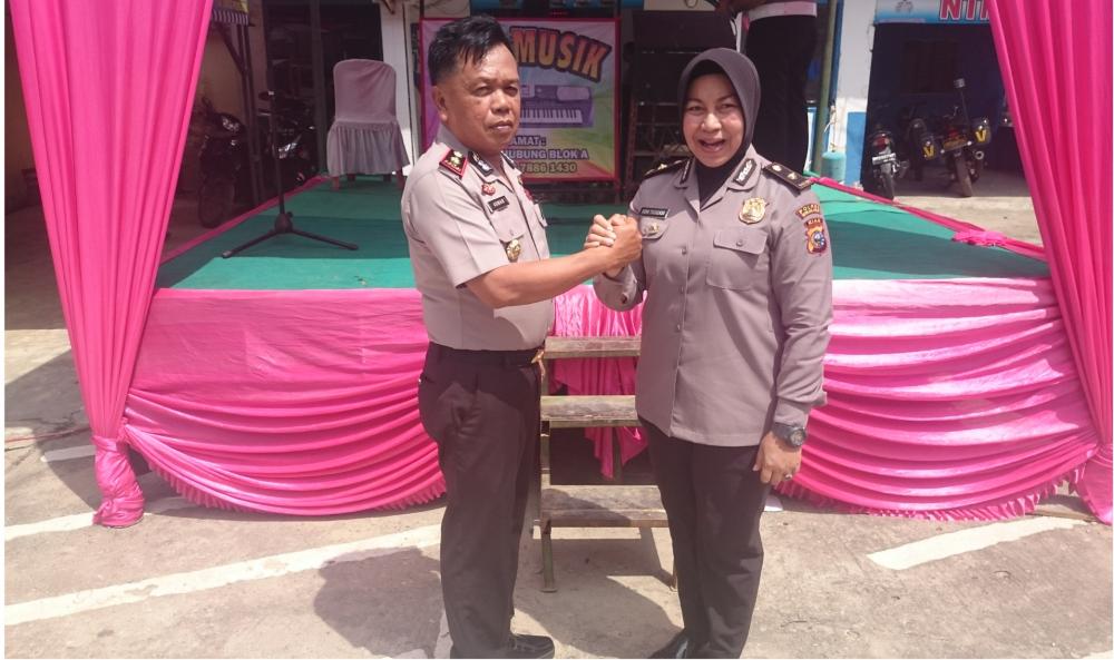 Pisah Sambut Kapolsek Bagan Sinembah, Kompol Vera Taurensa : Ada Istilah, Semua akan Pindah Pada Waktunya... 