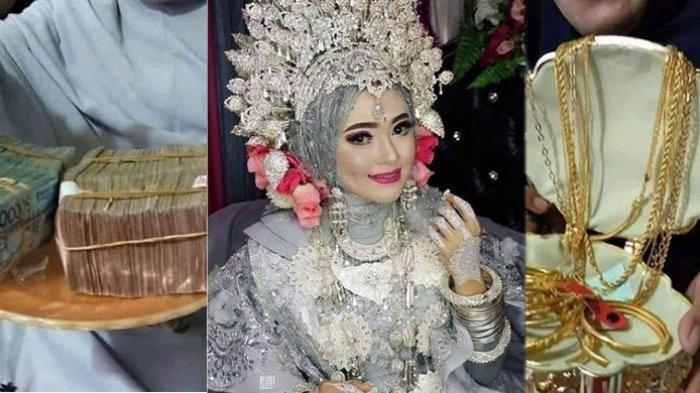 Pasangan Ini Menikah Dengan Mahar Rp 130 Juta, Emas 1 Kg, Rumah dan Kuda