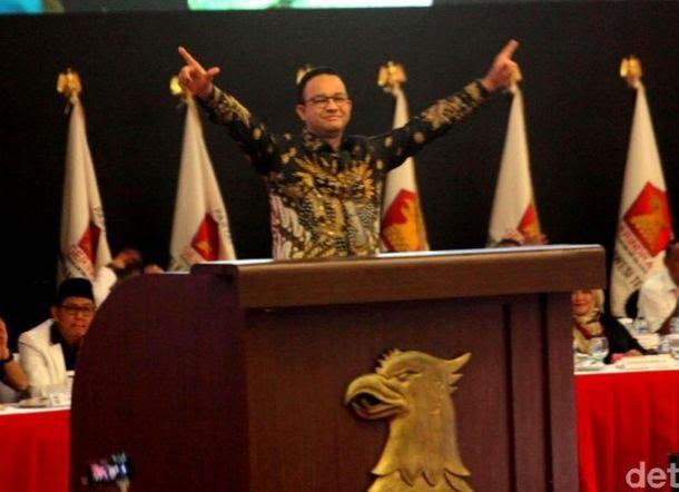 Ribut-ribut Soal Anies Baswedan Salam 2 Jari, Ini Kata Bawaslu