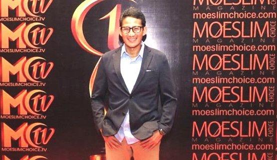 Cawapres No 02 Sandiaga Salahuddin Uno Menerima Penghargaan MuslimChoice Award 2018
