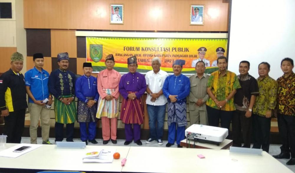 Pemkab Inhil Gelar Forum Konsultasi Publik Rancangan Awal RPJMD Tahun 2018-2023