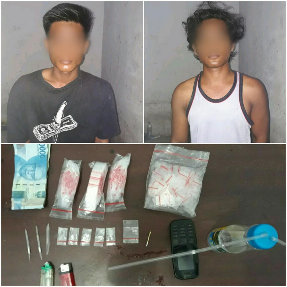 Dititipi rumah untuk dijaga, 2 pria ini diringkus Tim Opsnal Polsek Sinaboi karena ini.. 