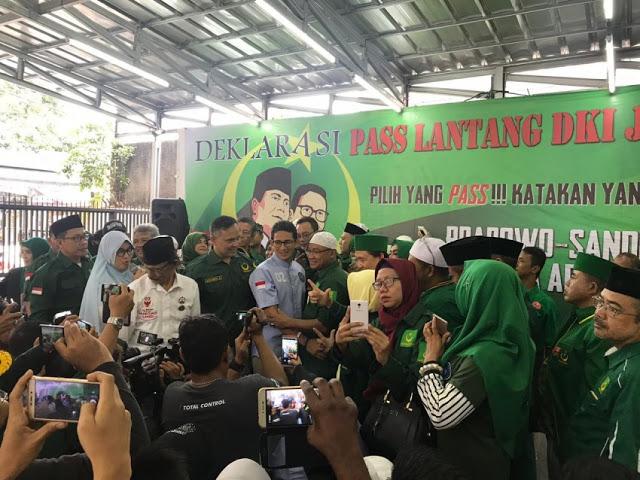 Suara PBB Tetap Buat Prabowo-Sandi  Tak Mau Ingkari Ijtima Ulama