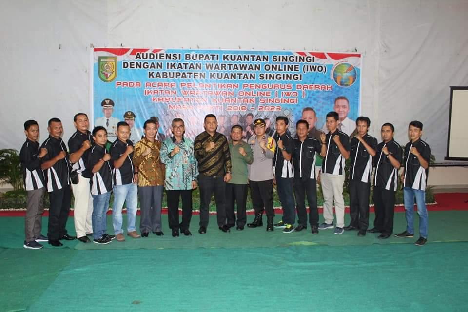 Di Hadiri Bupati,IWO Kuansing di Kukuhkan,